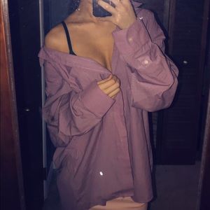 MENS/WOMENS light purple Chaps Buttonup!!